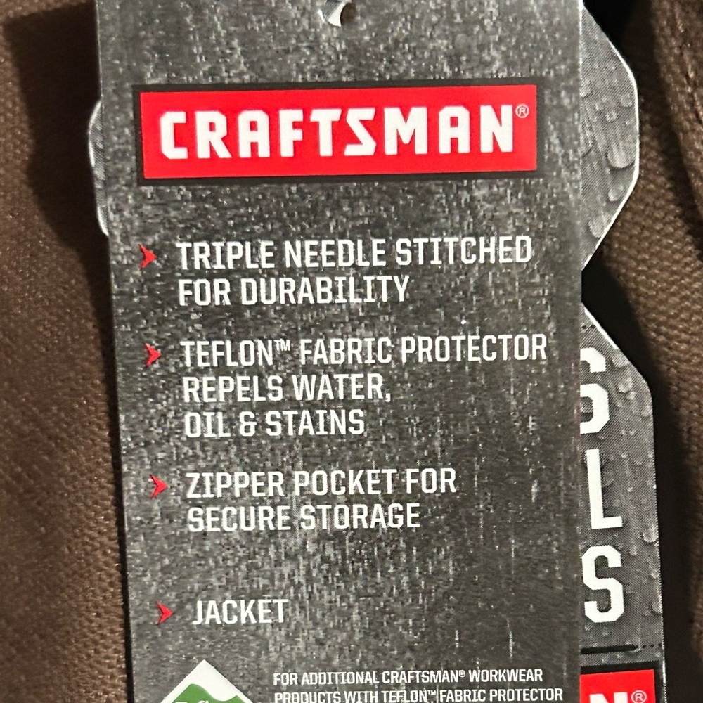 COPY - Craftsman SEARS duck bomber jacket men - Picture 9 of 16